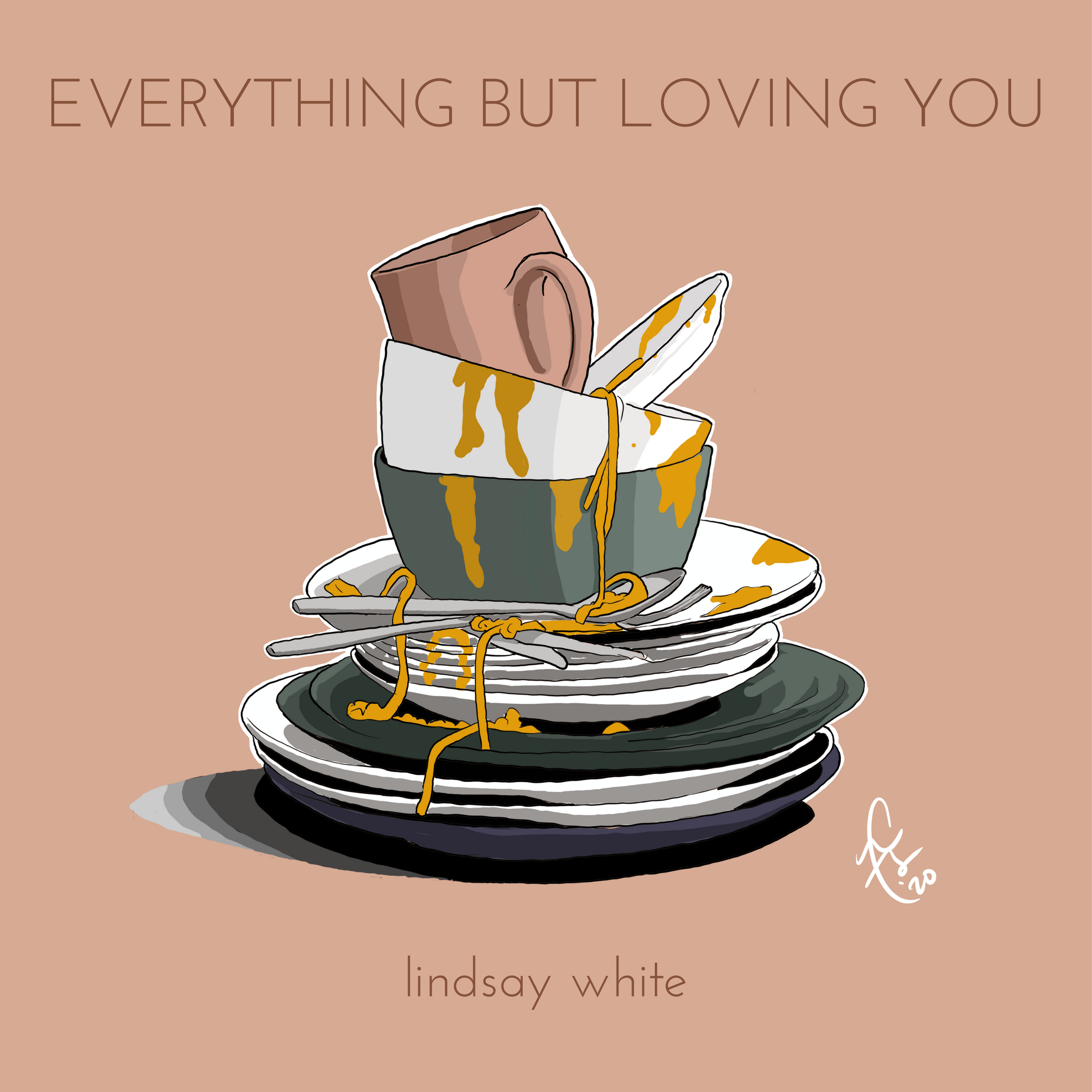Download Everything But Loving You by Lindsay White - Single, Artwork,  Lyrics